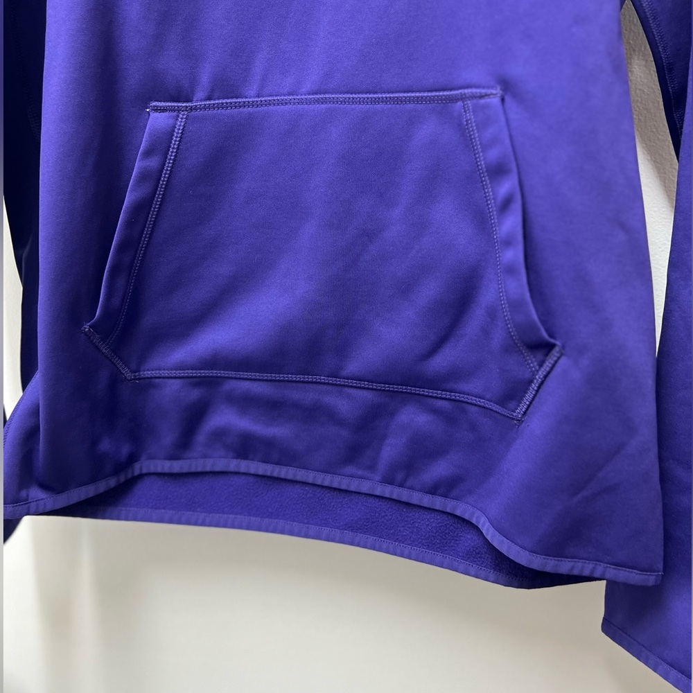Nike All-Time Print Swoosh Purple Women’s Therma-fit Hoodie - Picture 3 of 7